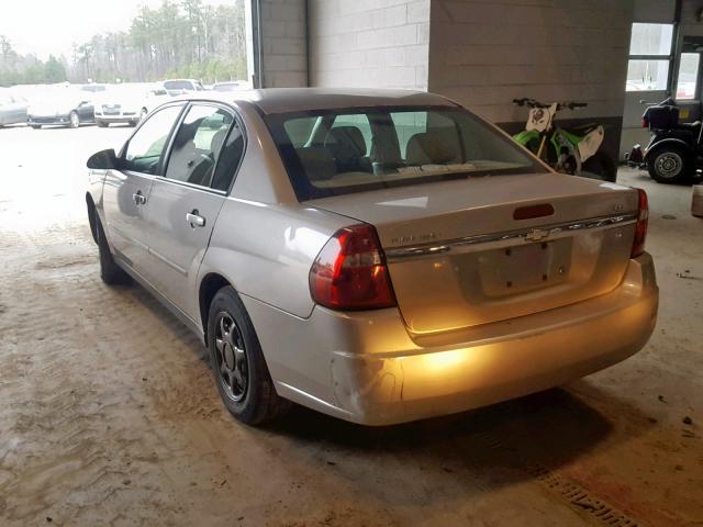 1G1ZS58F07F203073 - 2007 CHEVROLET MALIBU LS GRAY photo 3