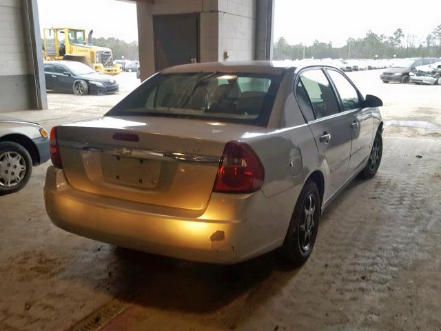 1G1ZS58F07F203073 - 2007 CHEVROLET MALIBU LS GRAY photo 4