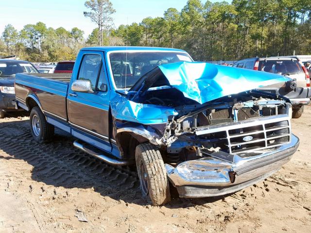 1FTEF15N2RNB35625 - 1994 FORD F150 BLUE photo 1