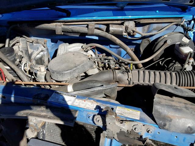 1FTEF15N2RNB35625 - 1994 FORD F150 BLUE photo 7