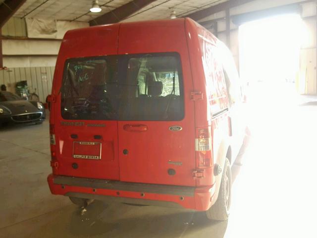 NM0KS9BNXCT078883 - 2012 FORD TRANSIT CO RED photo 4