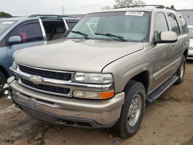 1GNEK13T2YJ112369 - 2000 CHEVROLET TAHOE K150 TAN photo 2