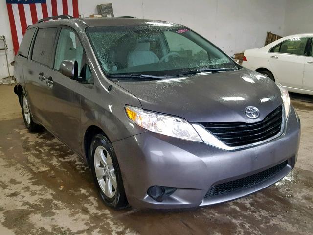 5TDKK3DC5BS167401 - 2011 TOYOTA SIENNA LE CHARCOAL photo 1