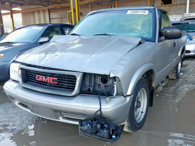 1GTCS14H138125804 - 2003 GMC SONOMA TAN photo 2