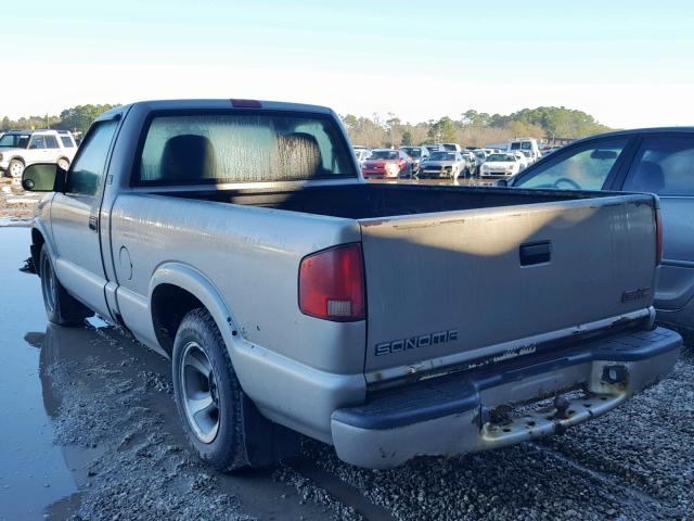 1GTCS14H138125804 - 2003 GMC SONOMA TAN photo 3