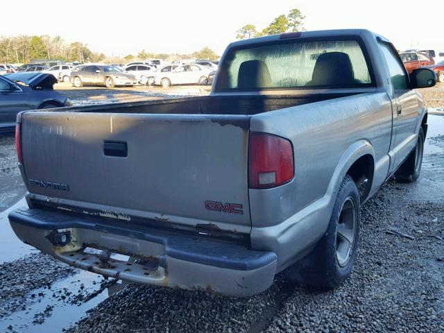 1GTCS14H138125804 - 2003 GMC SONOMA TAN photo 4