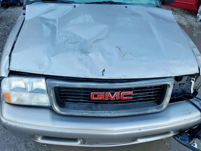 1GTCS14H138125804 - 2003 GMC SONOMA TAN photo 7