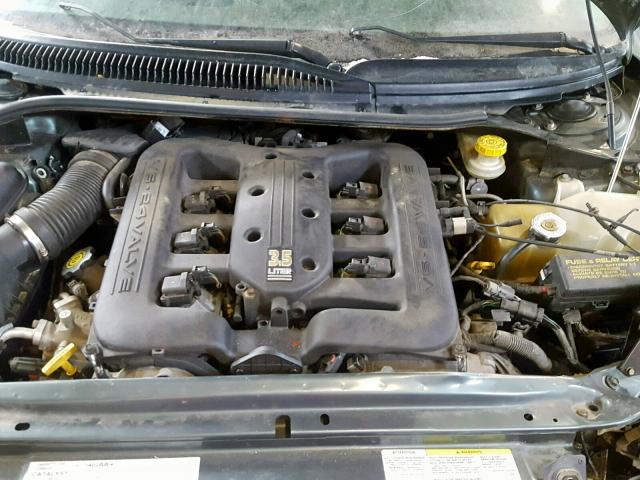 2C3HH56M04H606147 - 2004 CHRYSLER INTREPID E GREEN photo 7