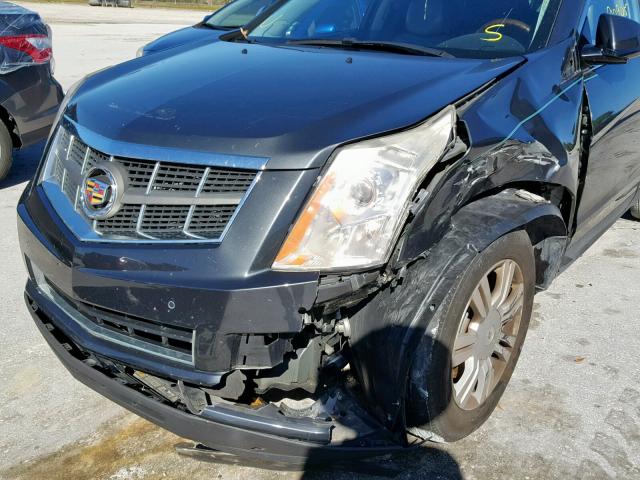 3GYFNAEYXAS622190 - 2010 CADILLAC SRX LUXURY GRAY photo 9