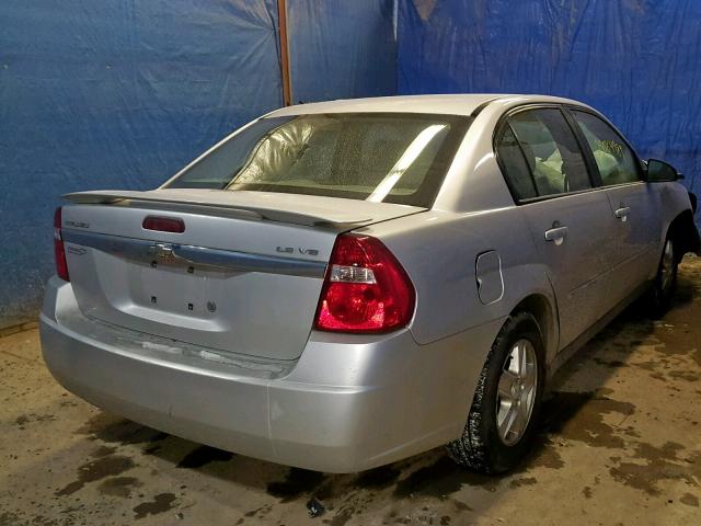 1G1ZT52875F310500 - 2005 CHEVROLET MALIBU LS ვერცხლისფერი ფოტო 4
