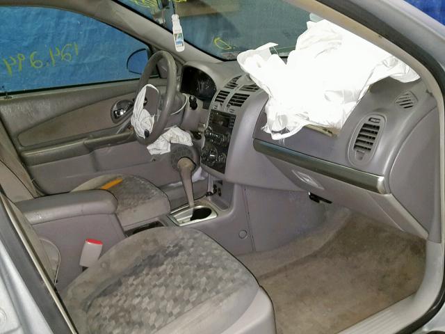 1G1ZT52875F310500 - 2005 CHEVROLET MALIBU LS ვერცხლისფერი ფოტო 5