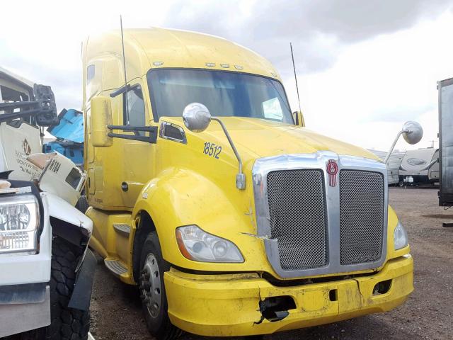 1XKYAP8X8DJ361474 - 2013 KENWORTH CONSTRUCTI YELLOW photo 1