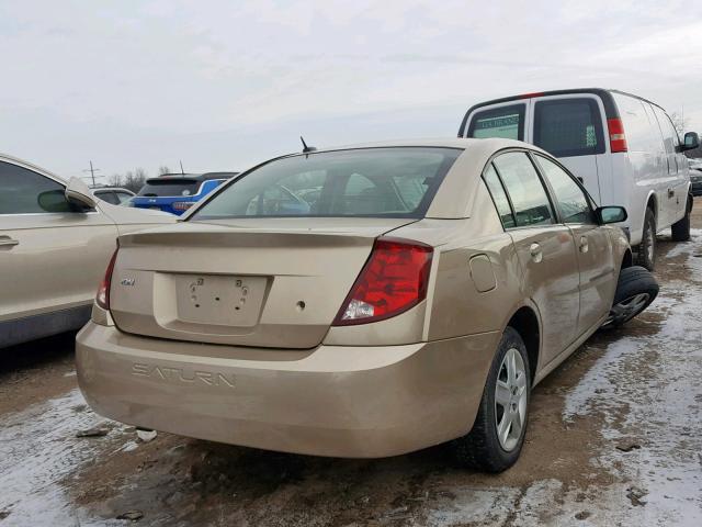 1G8AJ55F17Z183209 - 2007 SATURN ION LEVEL TAN photo 4