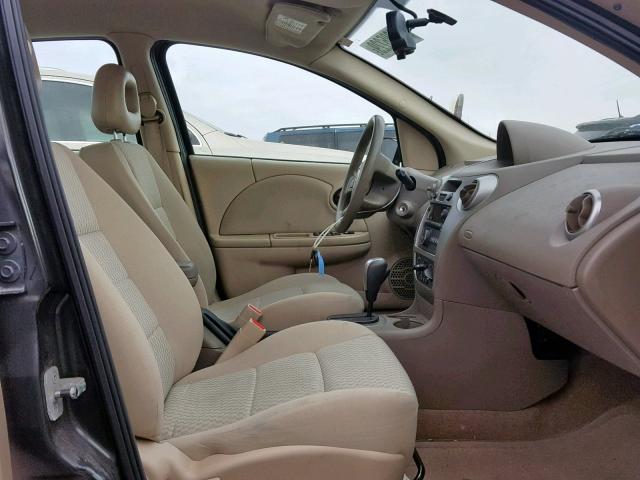 1G8AJ55F17Z183209 - 2007 SATURN ION LEVEL TAN photo 5