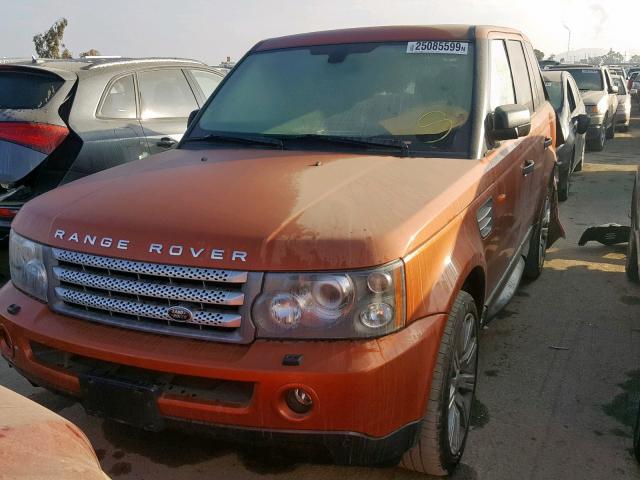 SALSH23476A931232 - 2006 LAND ROVER RANGE ROVE GOLD photo 2