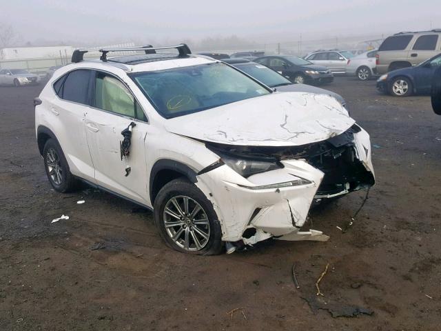 JTJBARBZ8J2166808 - 2018 LEXUS NX 200T WHITE photo 1