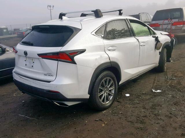 JTJBARBZ8J2166808 - 2018 LEXUS NX 200T WHITE photo 4