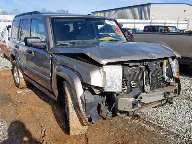 1J8HG48N36C193718 - 2006 JEEP COMMANDER BROWN photo 1