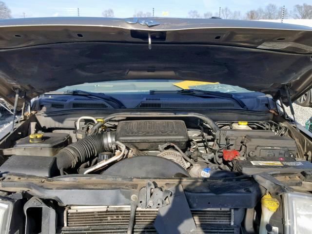 1J8HG48N36C193718 - 2006 JEEP COMMANDER BROWN photo 7