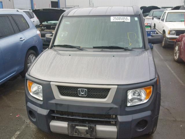 5J6YH18695L013372 - 2005 HONDA ELEMENT EX CHARCOAL photo 9