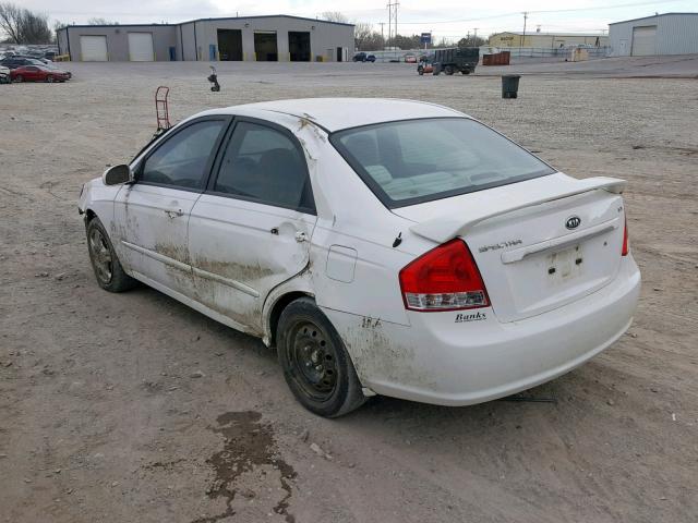 KNAFE221395605009 - 2009 KIA SPECTRA EX SILVER photo 3