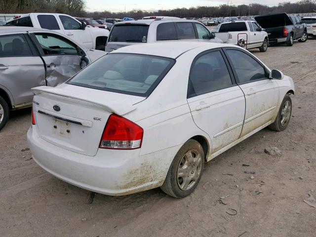 KNAFE221395605009 - 2009 KIA SPECTRA EX SILVER photo 4