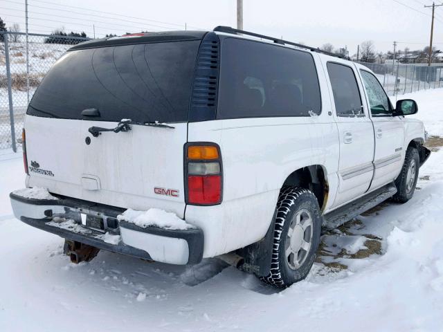 3GKFK16Z46G236529 - 2006 GMC YUKON XL K WHITE photo 4