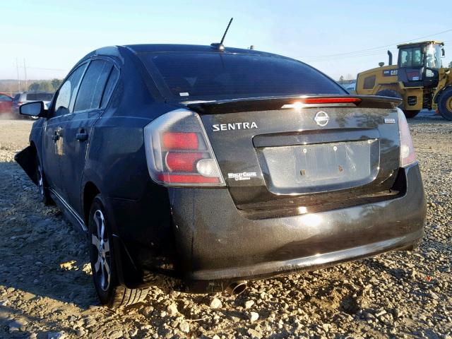 3N1AB6AP2BL719370 - 2011 NISSAN SENTRA 2.0 BLACK photo 3