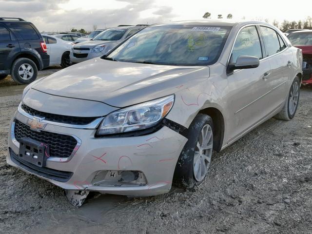 1G11D5SL4FF287855 - 2015 CHEVROLET MALIBU 2LT GOLD photo 2