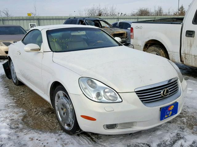 JTHFN48Y820003050 - 2002 LEXUS SC 430 WHITE photo 1