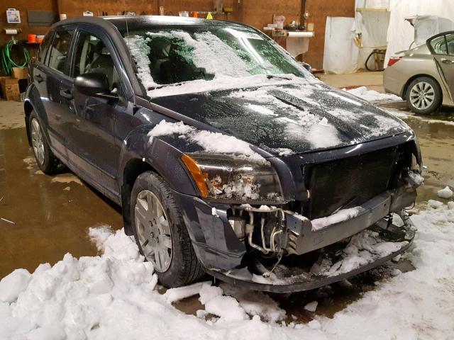 1B3HB48B37D190648 - 2007 DODGE CALIBER SX BLUE photo 1