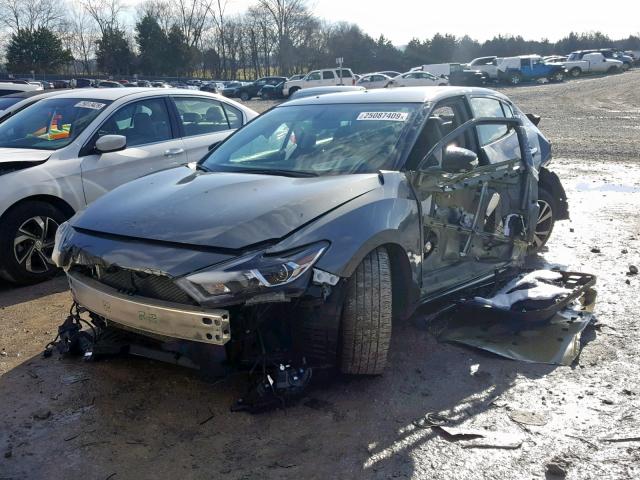 1N4AA6AP3JC376455 - 2018 NISSAN MAXIMA 3.5 GRAY photo 2