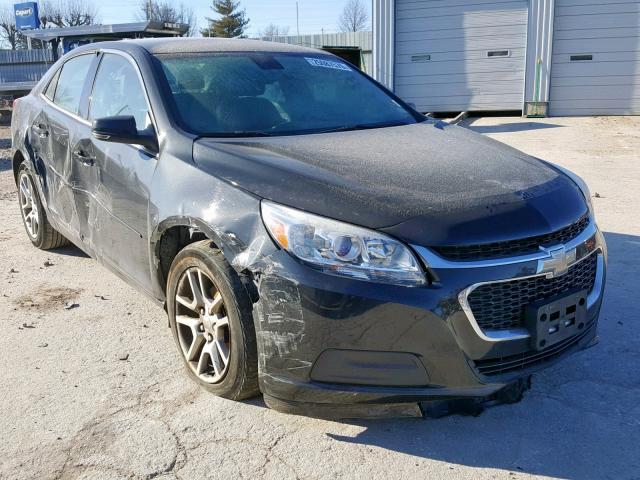 1G11C5SLXFF101769 - 2015 CHEVROLET MALIBU 1LT შავი ფოტო 1