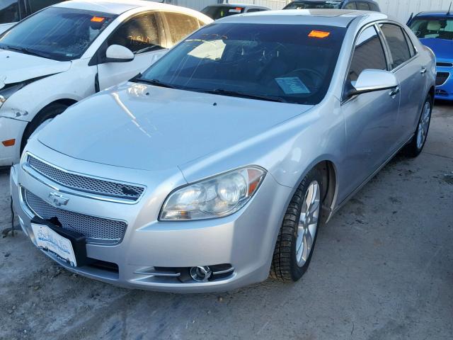 1G1ZE5EU9BF272590 - 2011 CHEVROLET MALIBU LTZ ვერცხლისფერი ფოტო 2