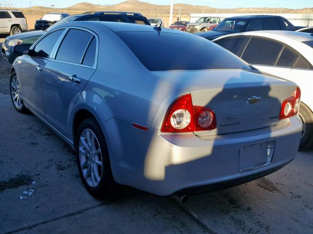 1G1ZE5EU9BF272590 - 2011 CHEVROLET MALIBU LTZ ვერცხლისფერი ფოტო 3