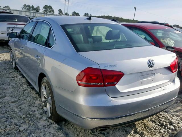 1VWBS7A39FC074770 - 2015 VOLKSWAGEN PASSAT SE SILVER photo 3