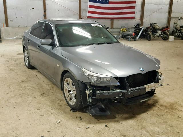 WBANU5C59AC124554 - 2010 BMW 528 I GRAY photo 1