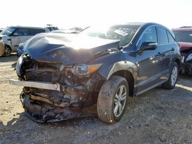 5J8TB4H37FL006139 - 2015 ACURA RDX BASE GRAY photo 2