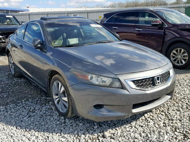 1HGCS12869A021265 - 2009 HONDA ACCORD EXL GRAY photo 1