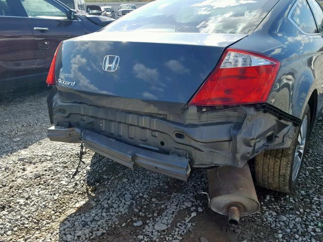 1HGCS12869A021265 - 2009 HONDA ACCORD EXL GRAY photo 10