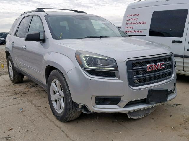 1GKKRPKD5DJ245033 - 2013 GMC ACADIA SLE SILVER photo 1