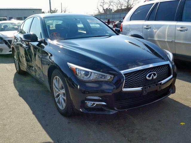 JN1BV7AR0FM403190 - 2015 INFINITI Q50 BASE BLACK photo 1