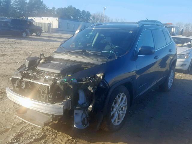 1C4PJLCS2FW636743 - 2015 JEEP CHEROKEE L GRAY photo 2