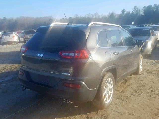 1C4PJLCS2FW636743 - 2015 JEEP CHEROKEE L GRAY photo 4