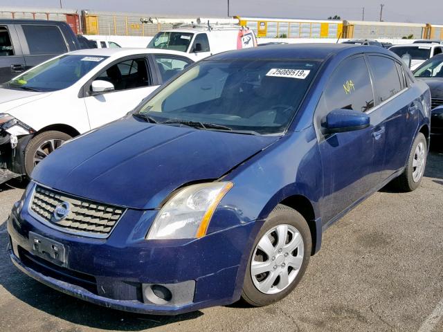 3N1AB61E47L644404 - 2007 NISSAN SENTRA 2.0 BLUE photo 2