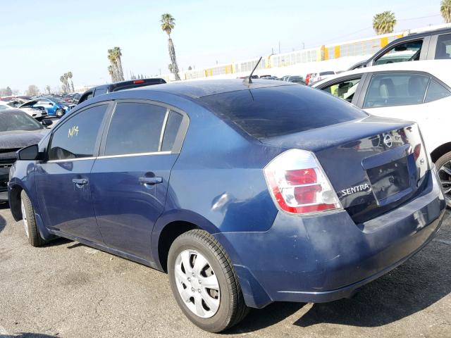 3N1AB61E47L644404 - 2007 NISSAN SENTRA 2.0 BLUE photo 3