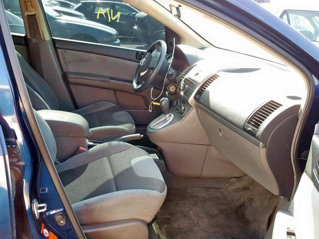 3N1AB61E47L644404 - 2007 NISSAN SENTRA 2.0 BLUE photo 5