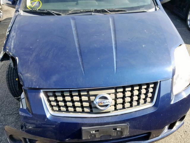 3N1AB61E47L644404 - 2007 NISSAN SENTRA 2.0 BLUE photo 7