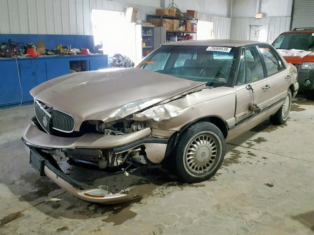 1G4HP52K3WH534142 - 1998 BUICK LESABRE CU GOLD photo 2