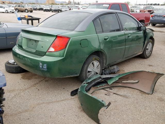 1G8AJ52F03Z123565 - 2003 SATURN ION LEVEL GREEN photo 4